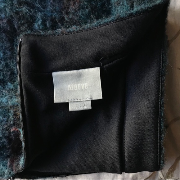 MAEVE fuzzy multi pencil skirt 🦋 - Picture 4 of 4